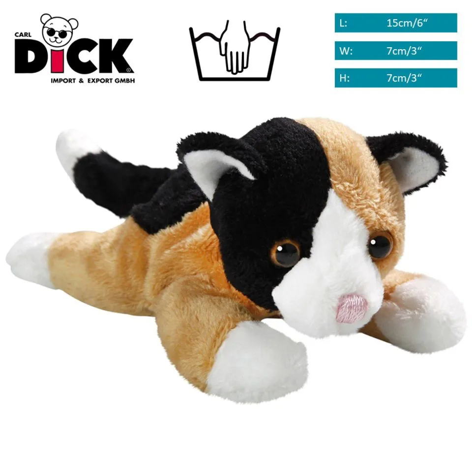 Stuffed Animal Cat brown-black