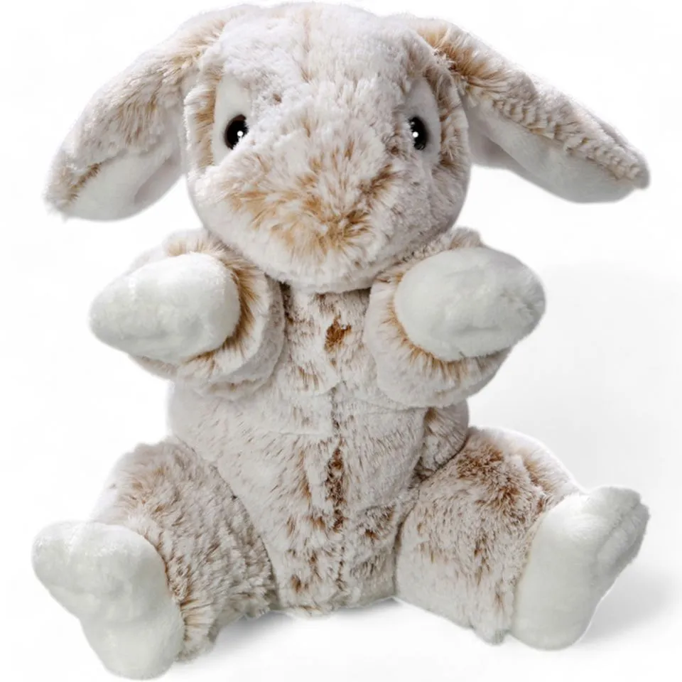 Kuscheltier Hase sitzend beige