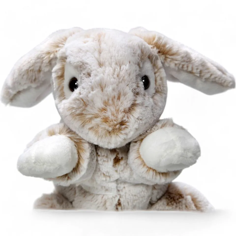 Kuscheltier Hase sitzend beige