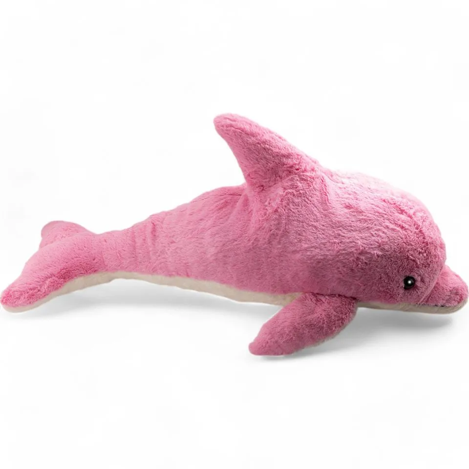 Stuffed Animal Dolphin supersoft pink