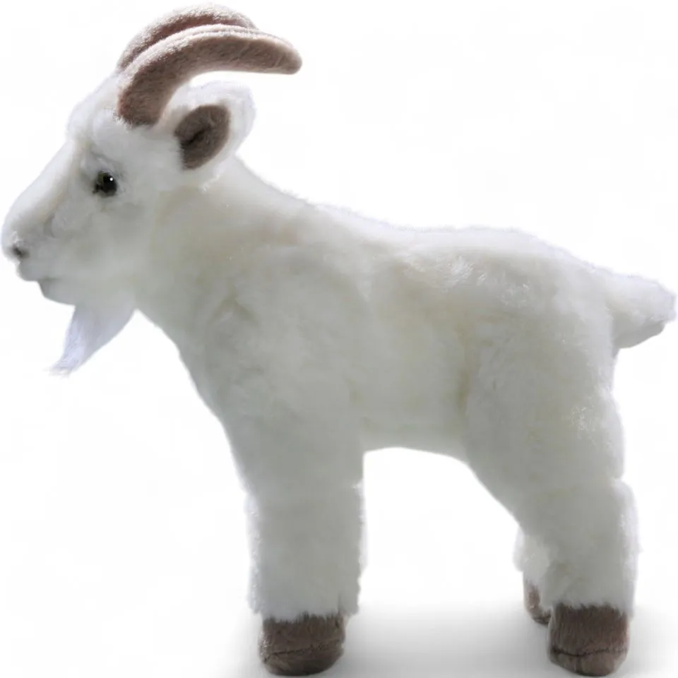 Stuffed Animal Goat white