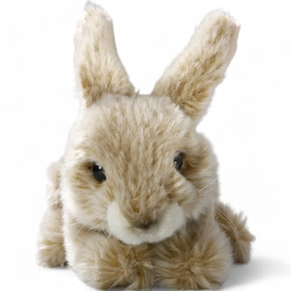 Kuscheltier Hase sitzend beige