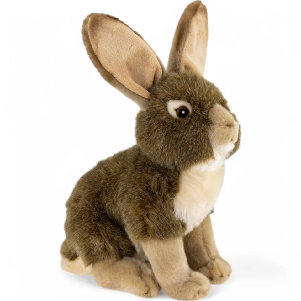 Stuffed Animal Rabbit sitting with big ears