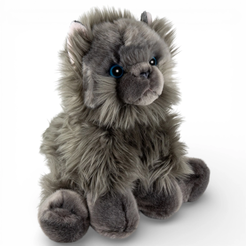 Stuffed Animal Cat grey