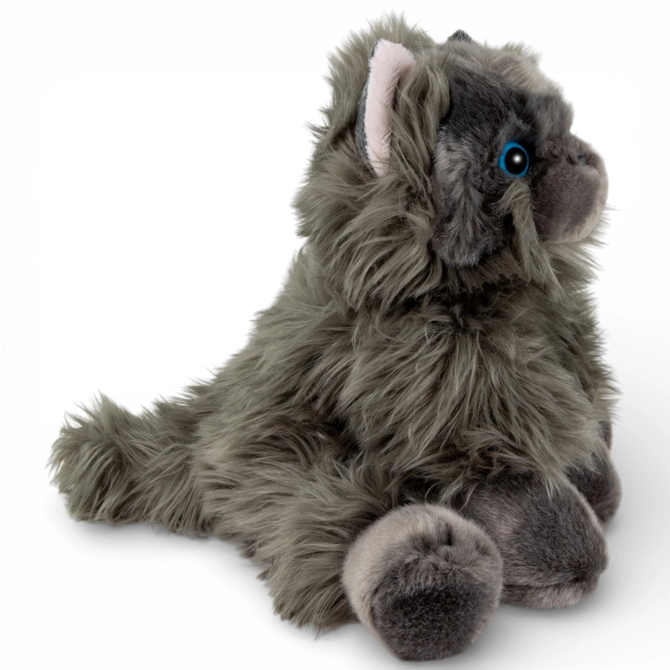 Stuffed Animal Cat grey