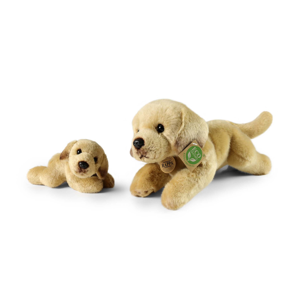 Stuffed Animal Labrador with pup