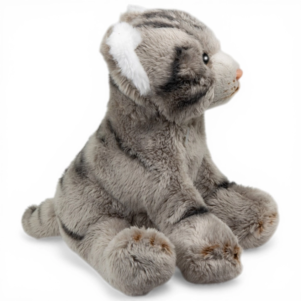 Kuscheltier graue Katze