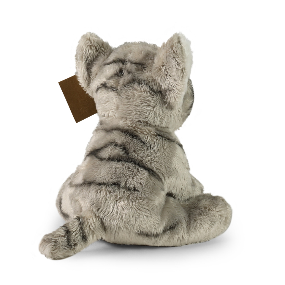 Kuscheltier graue Katze