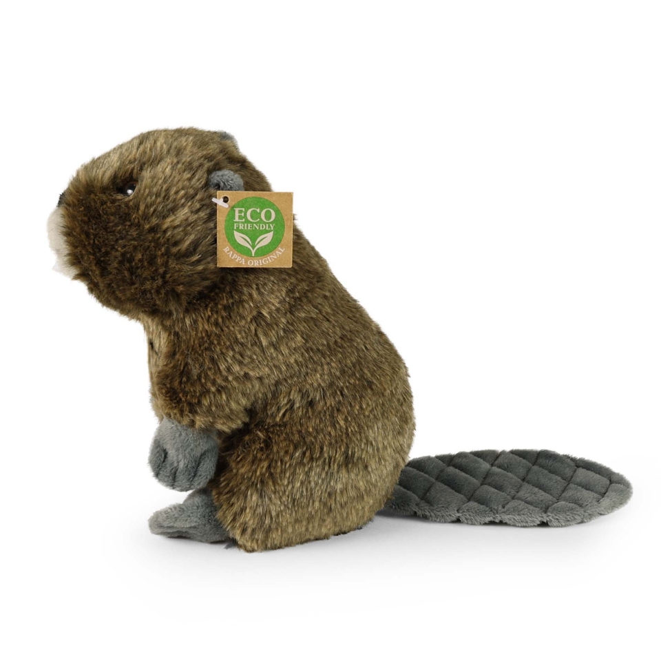 Biber grau-braun aufrecht