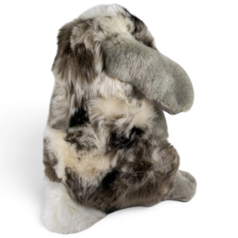 Stuffed Animal Rabbit, Hare grey