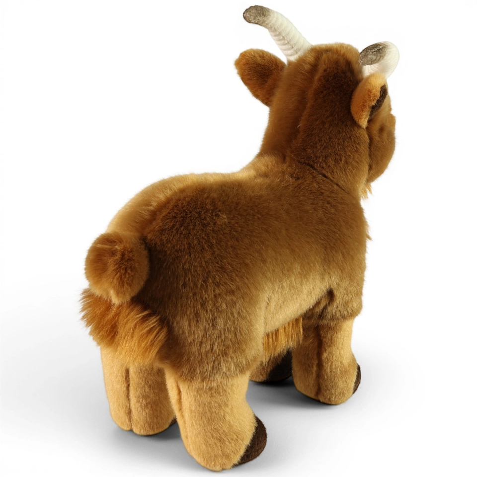 Kuscheltier Ziege braun