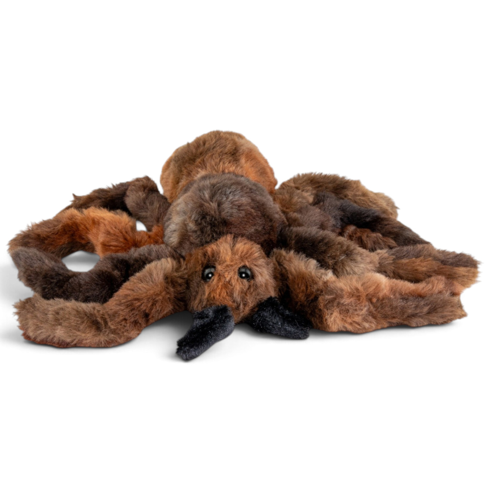 Kuscheltier Spinne schwarz