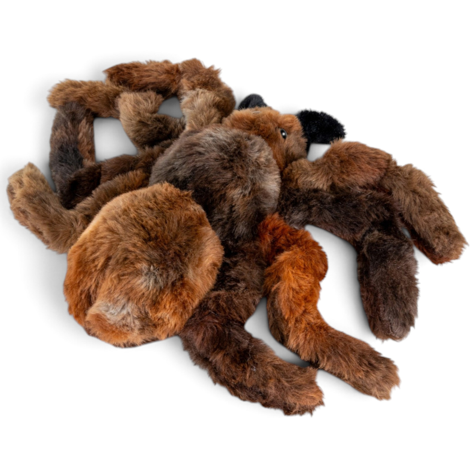 Kuscheltier Spinne schwarz