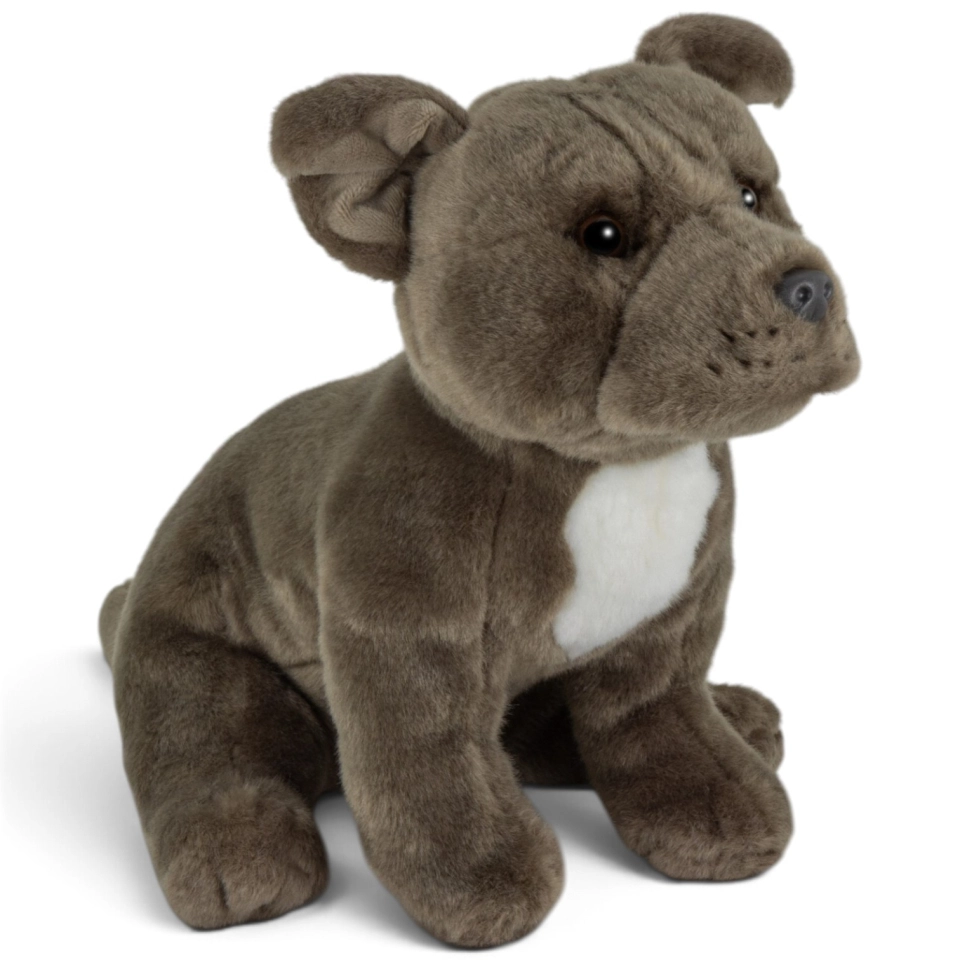 Kuscheltier Staffordshire Bull Terrier grau