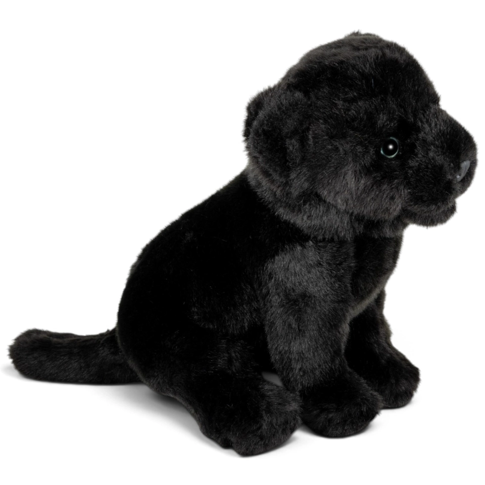 Kuscheltier Panther schwarz sitzend