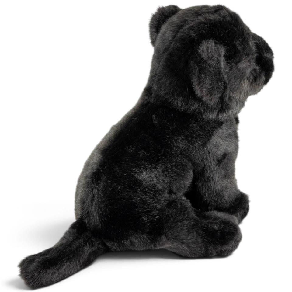 Kuscheltier Panther schwarz sitzend