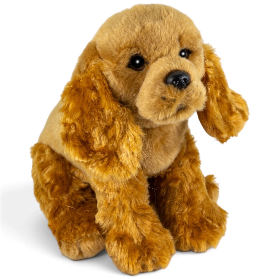 Stuffed Animal Cocker Spaniel sitting