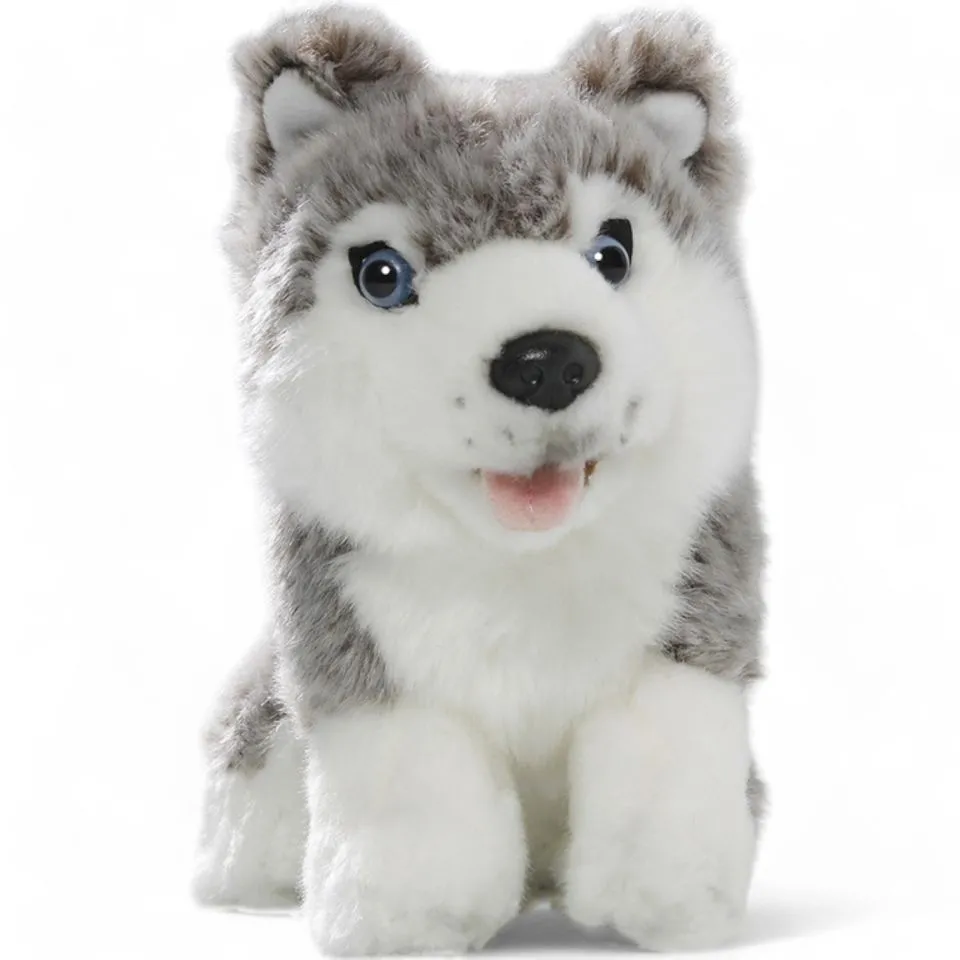 Stuffed Animal Husky sitting