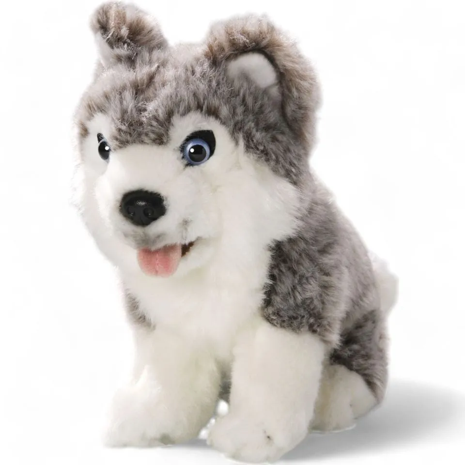 Stuffed Animal Husky sitting