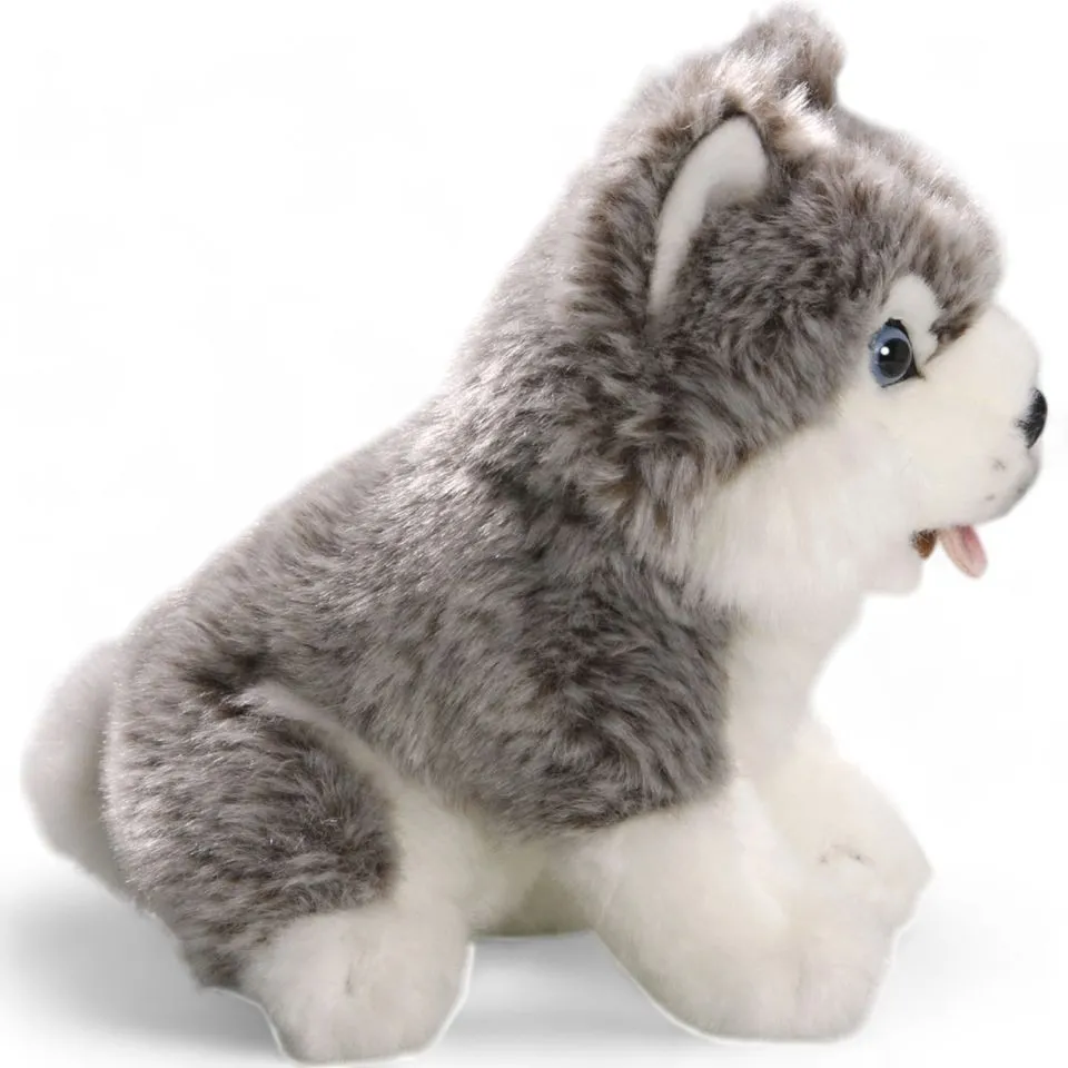 Stuffed Animal Husky sitting