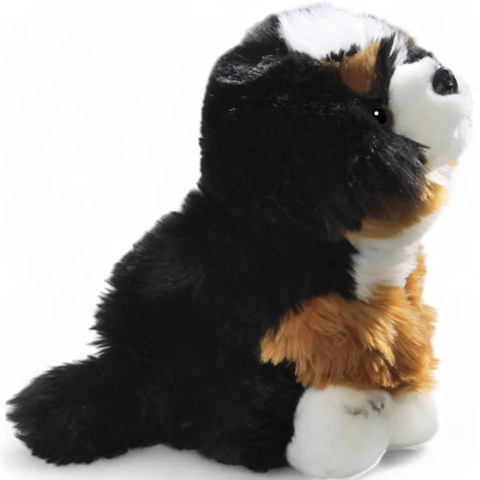 Stuffed Animal Bernese Mountain Dog Puppy sitting