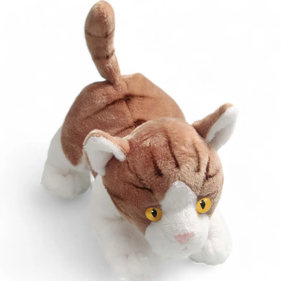 Stuffed Animal Cat brown crawling