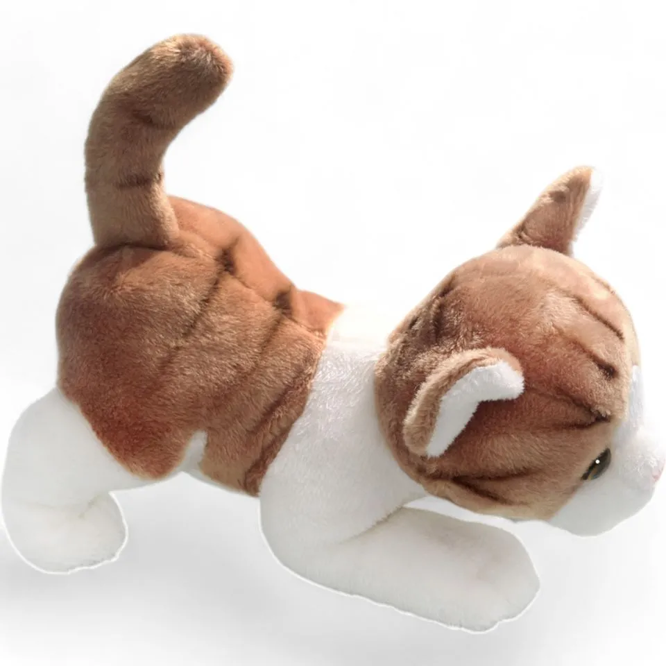 Stuffed Animal Cat brown crawling