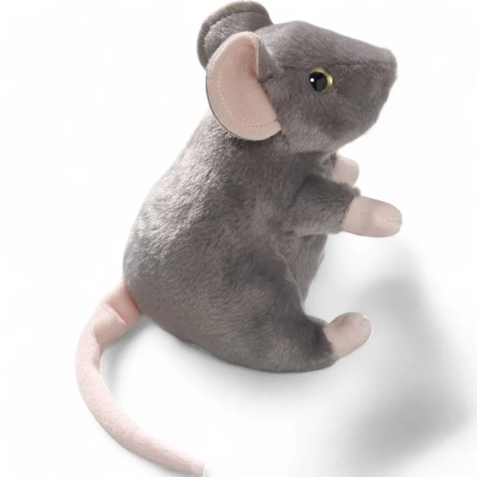 Stuffed Animal Mouse grey