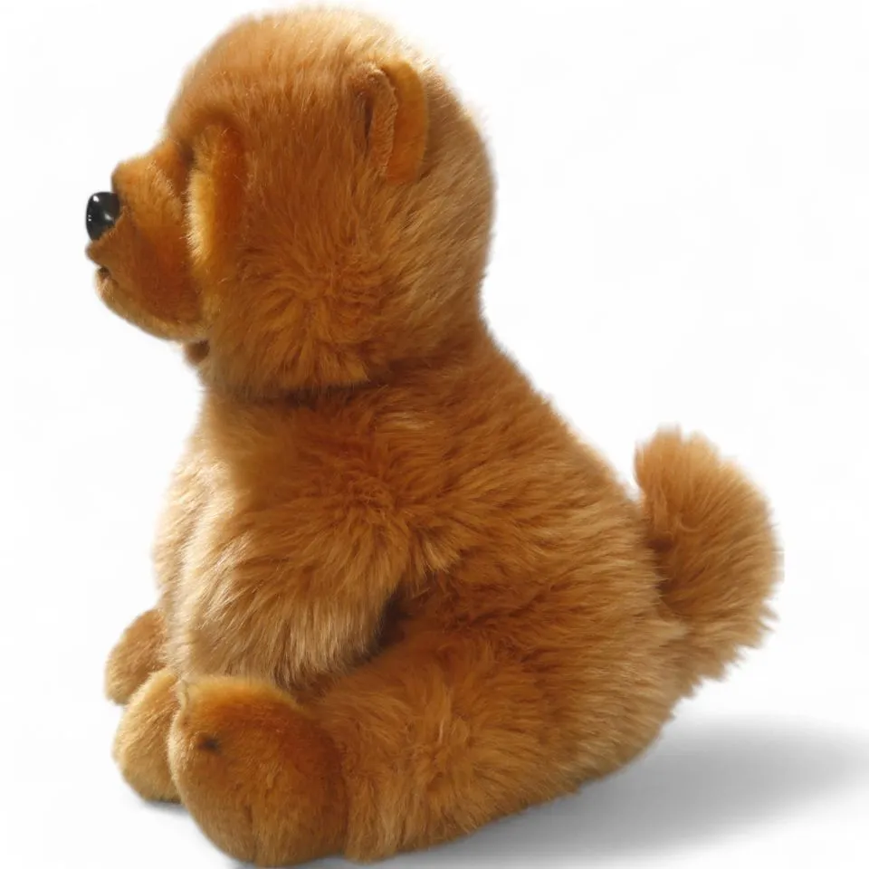 Kuscheltier Chow-Chow Hund sitzend