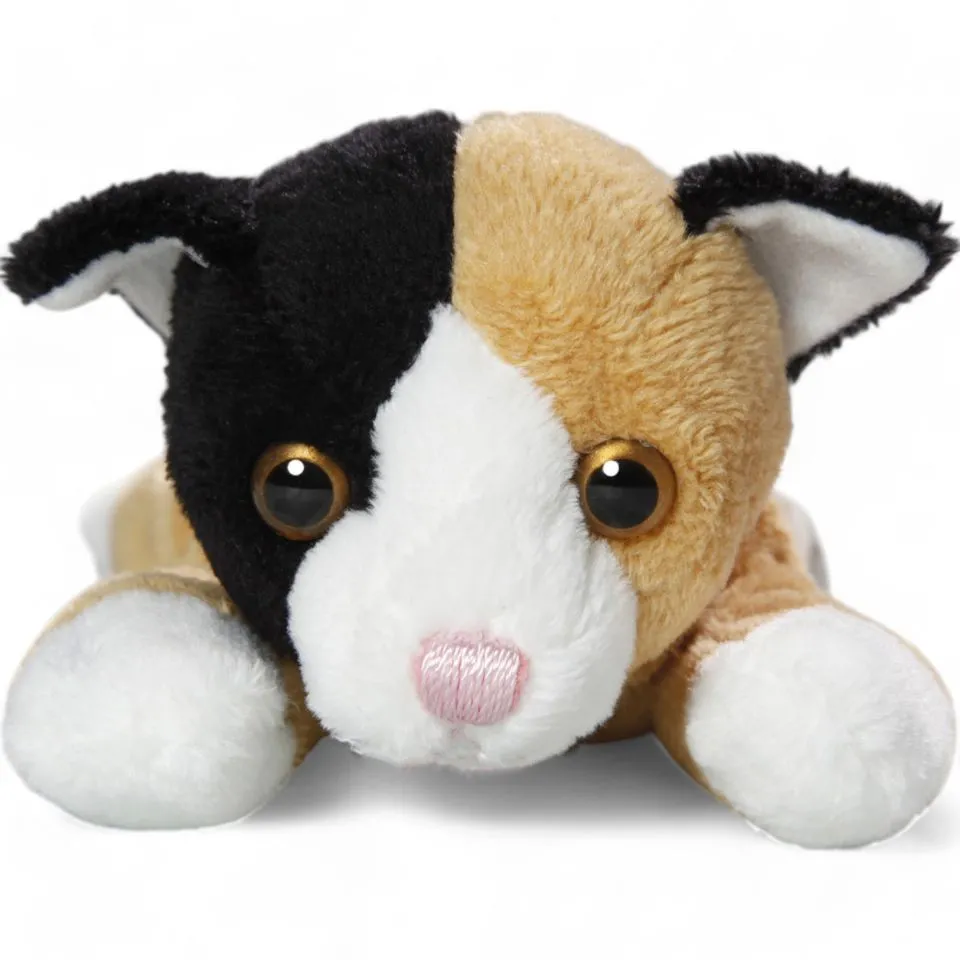 Stuffed Animal Cat brown-black