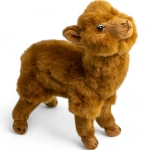 Alpaca standing brown